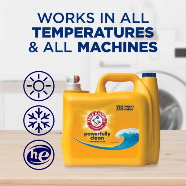 Clean Burst, 170 Loads Liquid Laundry Detergent, 170 Fl Oz - Image 6