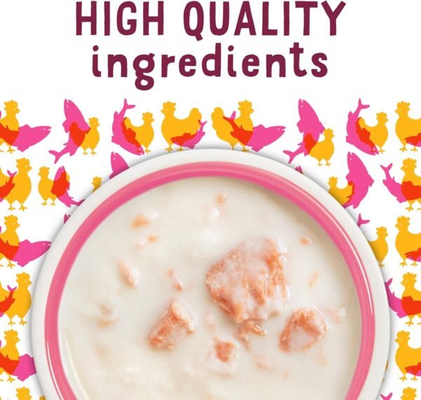 Purina  Natural, Grain Free Wet Cat Food Lickable Cat Treats, Lil' Soups with Sockeye Salmon in Chicken Broth - (Pack of 8) 1.2 Oz. Cups - Image 7