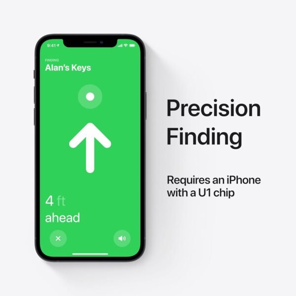 Airtag. Keep Track of and Find Your Keys, Wallet, Luggage, Backpack, and More. Simple One-Tap Set up with Iphone or Ipad - Image 6