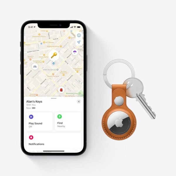 Airtag. Keep Track of and Find Your Keys, Wallet, Luggage, Backpack, and More. Simple One-Tap Set up with Iphone or Ipad - Image 5